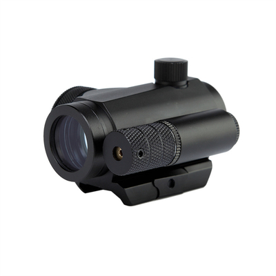 1X22mm الداخلية الخضراء Red Dot Reflex البصر مع مسدس البصر بالليزر الأحمر 2.8in 5.3oz